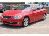 Crimson Red BMW 3 Series in 2011