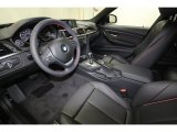 2014 BMW 3 Series 328d Sedan Black Interior