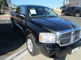 2007 Brilliant Black Crystal Pearl Dodge Dakota SLT Quad Cab #84518291