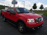 2007 Bright Red Ford F150 FX4 SuperCrew 4x4 #84518371