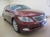 Noble Spinel Red Mica Lexus LS in 2009