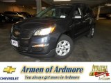 2014 Atlantis Blue Metallic Chevrolet Traverse LS #84518451