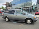 Silver Spruce Metallic Toyota Sienna in 1998