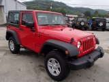 2014 Jeep Wrangler Flame Red
