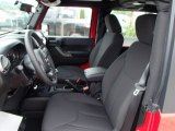 2014 Jeep Wrangler Sport 4x4 Front Seat