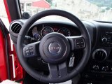 2014 Jeep Wrangler Sport 4x4 Steering Wheel