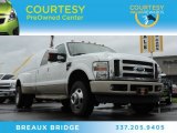 2008 Oxford White Ford F350 Super Duty King Ranch Crew Cab 4x4 Dually #84565770
