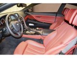 2013 BMW 6 Series 650i Coupe Front Seat