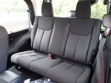 2014 Jeep Wrangler Sahara 4x4 Rear Seat
