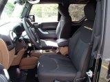2014 Jeep Wrangler Sahara 4x4 Black/Dark Saddle Interior