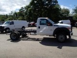 Oxford White Ford F550 Super Duty in 2014