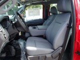 2014 Ford F550 Super Duty XL Crew Cab 4x4 Chassis Steel Interior