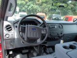 2014 Ford F550 Super Duty XL Crew Cab 4x4 Chassis Dashboard