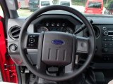 2014 Ford F550 Super Duty XL Crew Cab 4x4 Chassis Steering Wheel