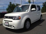 2012 Pearl White Nissan Cube 1.8 S Indigo Limited Edition #84618101
