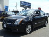 Super Black Nissan Sentra in 2010