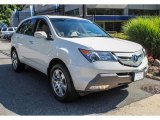 2009 Aspen White Pearl Acura MDX Technology #84617694