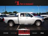 2010 Bright Silver Metallic Dodge Ram 1500 SLT Quad Cab 4x4 #84617575
