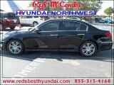 2013 Black Noir Pearl Hyundai Genesis 3.8 Sedan #84669084