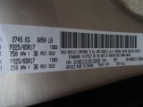 2014 Town & Country Color Code for Cashmere Pearl - Color Code: PFS