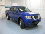 2012 Metallic Blue Nissan Frontier SV Crew Cab 4x4 #84669145