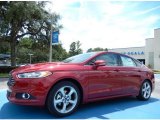 2014 Ruby Red Ford Fusion SE EcoBoost #84669208