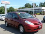 2010 Salsa Red Pearl Toyota Sienna LE AWD #84669397