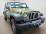 2010 Rescue Green Metallic Jeep Wrangler Unlimited Sport 4x4 #84713390