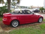 2011 Crimson Red BMW 1 Series 128i Convertible #84713712