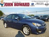 2013 Marine Blue Pearl Subaru Impreza 2.0i Premium 4 Door #84713608