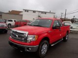 2013 Race Red Ford F150 XLT SuperCab 4x4 #84739444