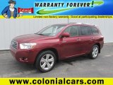 2008 Salsa Red Pearl Toyota Highlander Limited 4WD #84739485