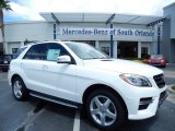 2014 Polar White Mercedes-Benz ML 350 #84739225