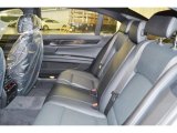 2014 BMW 7 Series 750Li Sedan Rear Seat