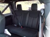 2014 Jeep Wrangler Rubicon 4x4 Rear Seat