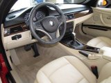 2009 BMW 3 Series 328i Convertible Cream Beige Dakota Leather Interior