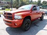 2005 Dodge Ram 1500 SLT Daytona Quad Cab 4x4 Front 3/4 View