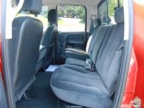 2005 Dodge Ram 1500 SLT Daytona Quad Cab 4x4 Rear Seat