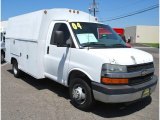 2004 Summit White Chevrolet Express 3500 Cutaway Commercial Van #84766657