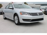 2014 Reflex Silver Metallic Volkswagen Passat 2.5L Wolfsburg Edition #84767096