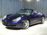 2001 Lapis Blue Metallic Porsche 911 Carrera 4 Cabriolet #84580