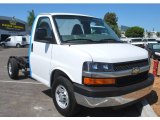 2011 Summit White Chevrolet Express Cutaway 3500 Van Chassis #84809541