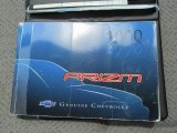 1998 Chevrolet Prizm  Books/Manuals