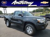 2009 Black Sand Pearl Toyota Tacoma Regular Cab 4x4 #84810144