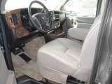 2012 Chevrolet Express 1500 Passenger Conversion Van Medium Pewter Interior