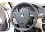 2013 BMW 5 Series 550i xDrive Sedan Steering Wheel