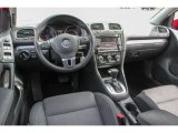 2010 Volkswagen Golf 4 Door TDI Titan Black Interior