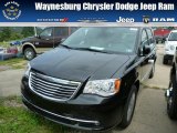 2014 Brilliant Black Crystal Pearl Chrysler Town & Country Touring #84859815