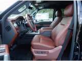 2013 Ford F250 Super Duty King Ranch Crew Cab 4x4 King Ranch Chaparral Leather/Black Trim Interior
