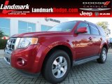 2010 Sangria Red Metallic Ford Escape Limited 4WD #84859687